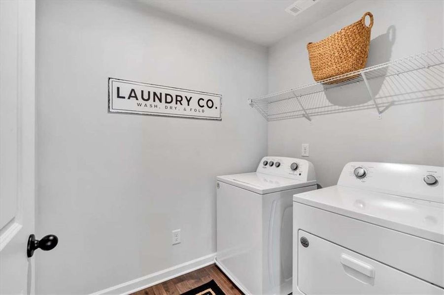 Furnished interior view inside a new home in The Reserve at Chapel Hill Phase II, Douglasville (Image 11).