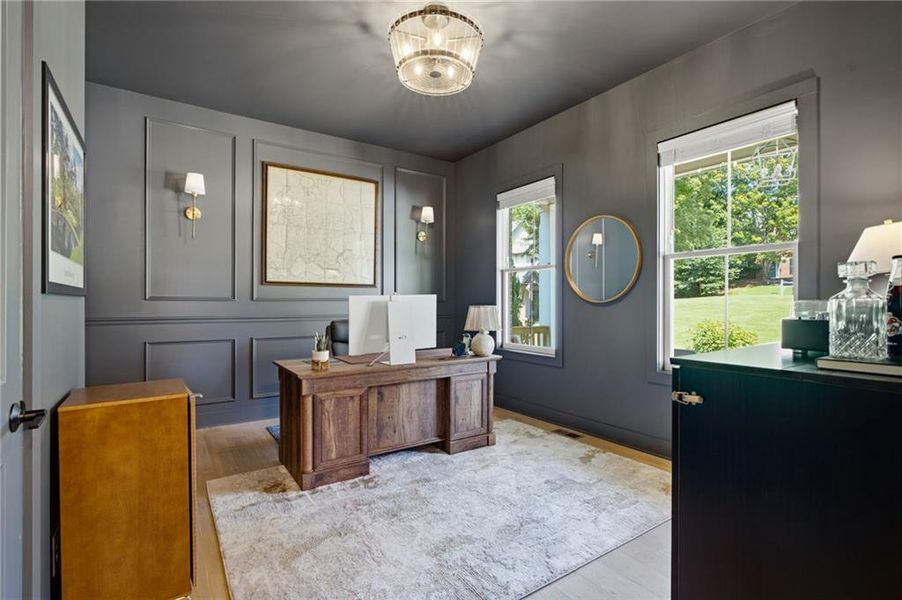 Furnished interior view inside a new home in , Cumming (Image 12).