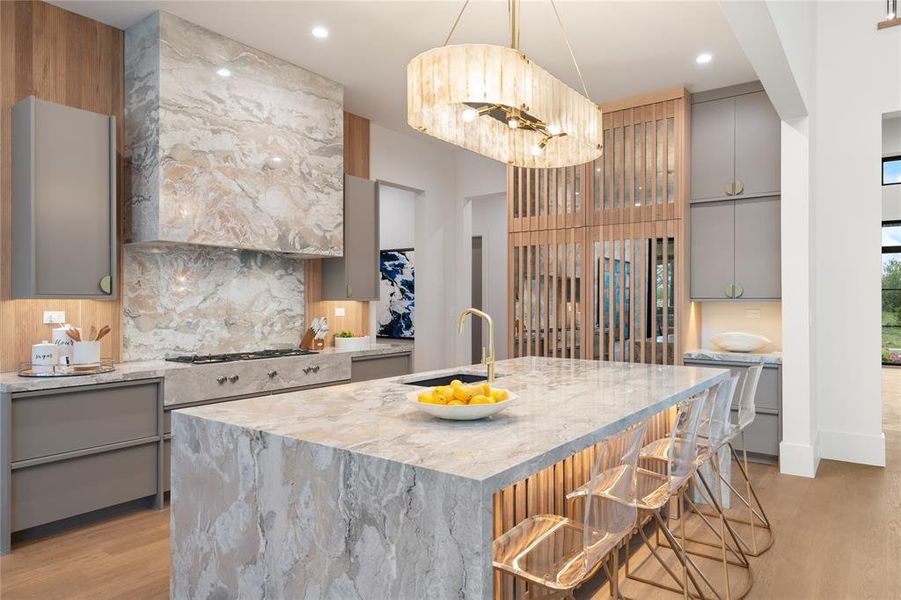 Furnished interior view inside a new home in , Frisco (Image 30).