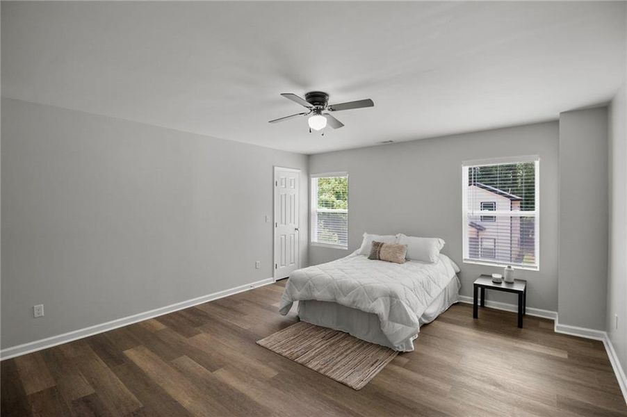 Furnished interior view inside a new home in , Macon (Image 6).