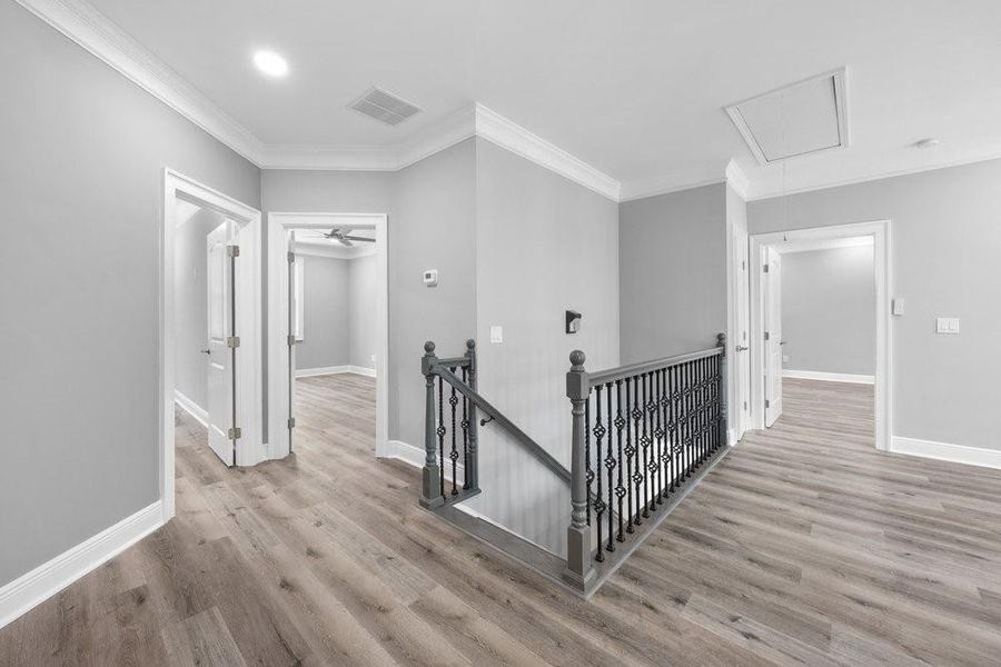 Furnished interior view inside a new home in , Acworth (Image 9).