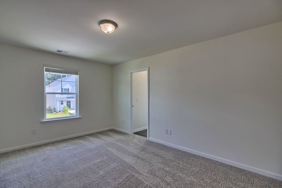 Representative unfurnished interior of a home built from the Kelsey by Great Southern Homes in Champions Village at Cherry Hill, Pendleton (Image 26). Representative unfurnished interior of a home built from the Kelsey by Great Southern Homes in Champions Village at Cherry Hill, Pendleton (Image 26).