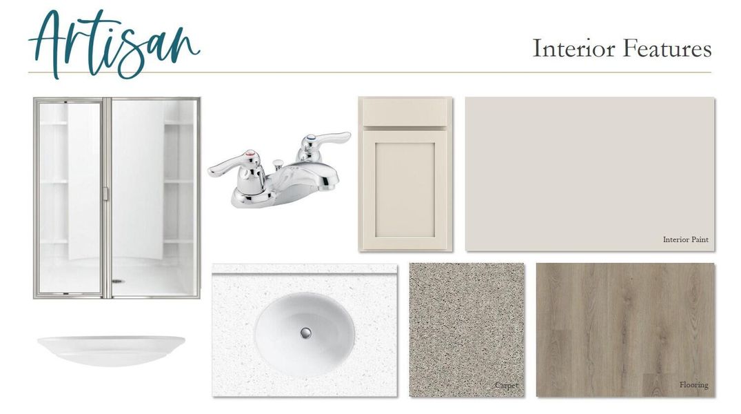 Sample of building materials used in homes in Windward Village, Summerville (Image 13).