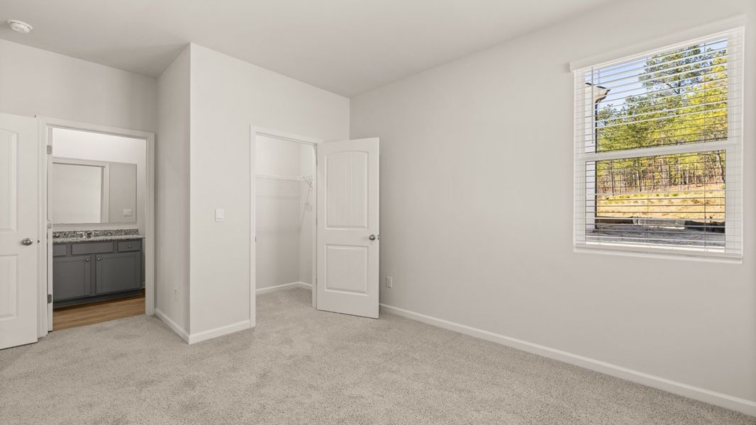 Representative unfurnished interior of a home built from the Mansfield by D.R. Horton in Northwoods at Mirror Lake, Villa Rica (Image 20). Representative unfurnished interior of a home built from the Mansfield by D.R. Horton in Northwoods at Mirror Lake, Villa Rica (Image 20).