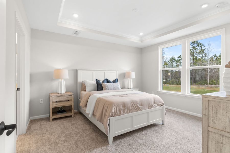 Double Windows in Owner's Suite