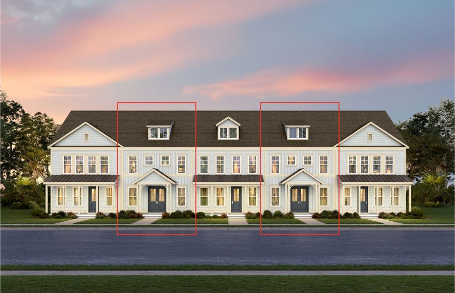Representative exterior photo of a completed home built from the Byrnes 2 Story by Pulte Homes in Long Savanna, Charleston, SC (Image 12).