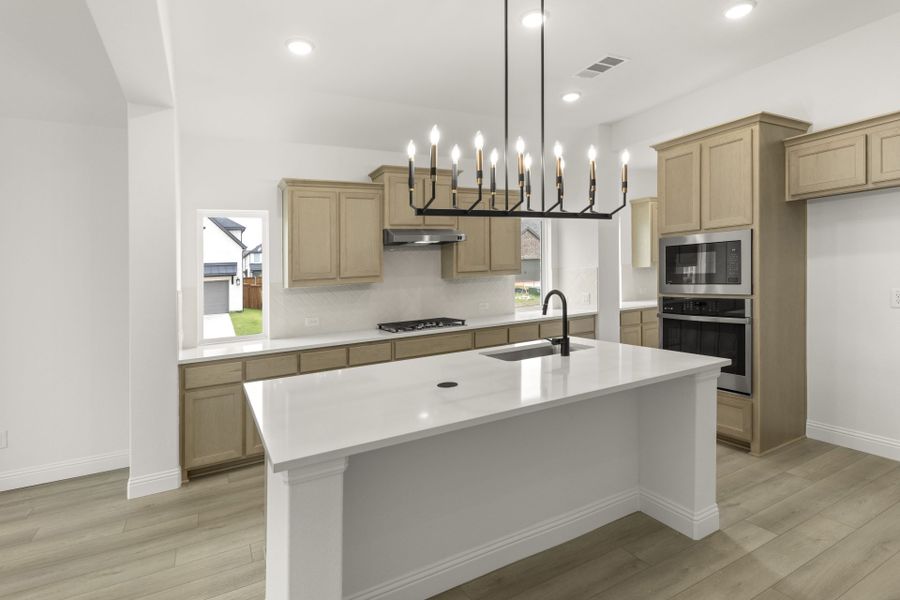 Furnished interior view inside a new home in Creekview Meadows, Pilot Point (Image 5).