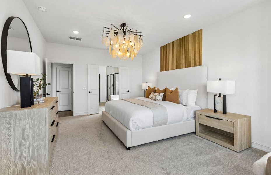 Representative furnished interior of a home built from the Harvard by Pulte Homes in Saddleside, Ponder (Image 21). Representative furnished interior of a home built from the Harvard by Pulte Homes in Saddleside, Ponder (Image 21).