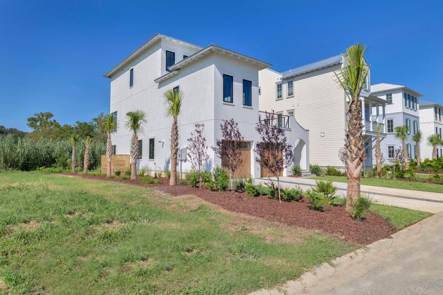 Front exterior of a new home in , Georgetown, SC, highlighting curb appeal (Image 31). Front exterior of a new home in , Georgetown, SC, highlighting curb appeal (Image 31).
