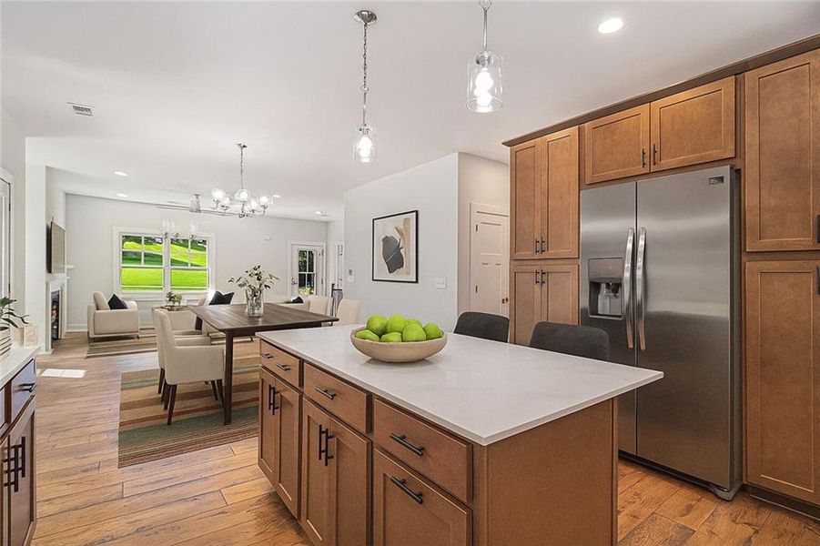 Furnished interior view inside a new home in , Carrollton (Image 10).