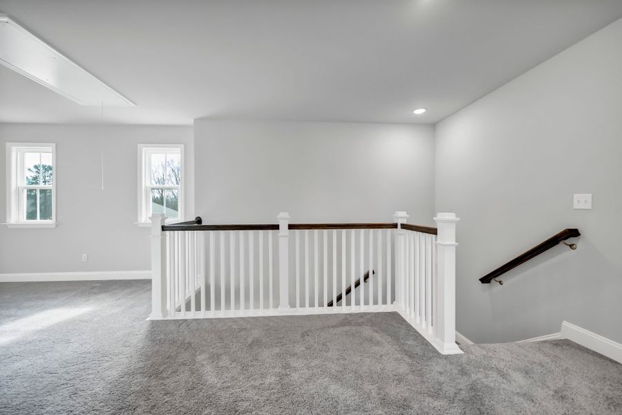 Spacious, unfurnished interior of a new home in Monroe Preserve, Chapin (Image 38).