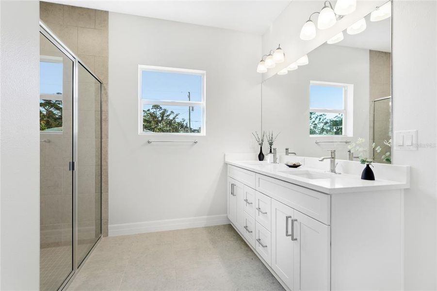 Furnished interior view inside a new home in , North Port (Image 7).