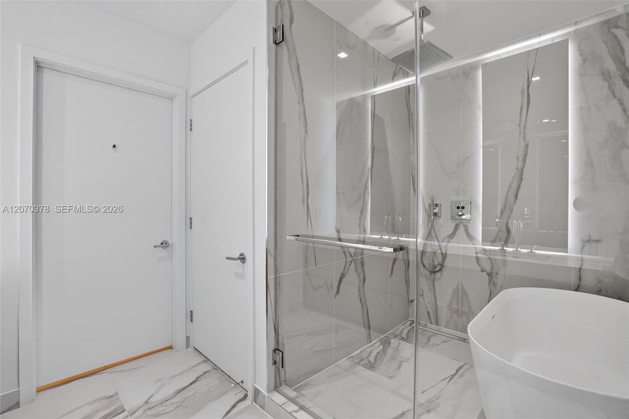 Furnished interior view inside a new home in , Miami (Image 19). Furnished interior view inside a new home in , Miami (Image 19).
