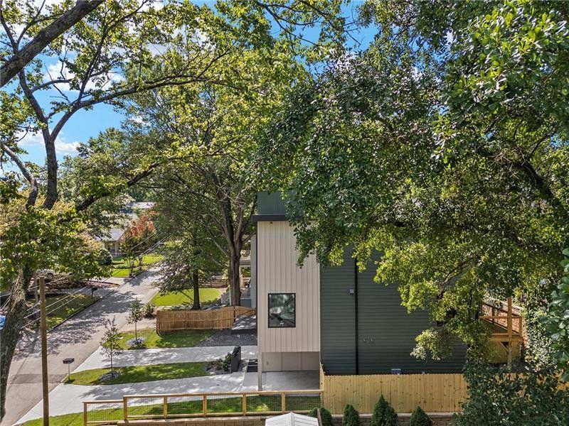 Front exterior of a new home in , Atlanta, GA, highlighting curb appeal (Image 22). Front exterior of a new home in , Atlanta, GA, highlighting curb appeal (Image 22).