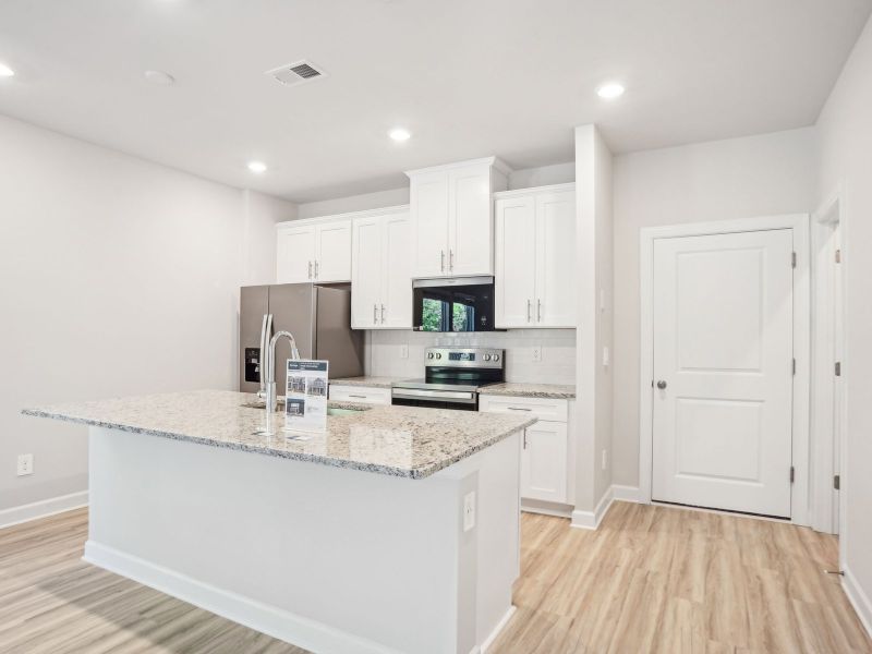 Furnished interior view inside a new home in Crossrail Station, Mooresville (Image 4).