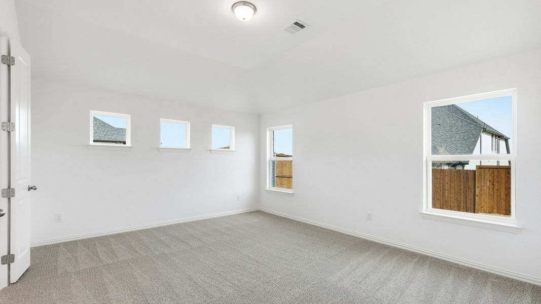 Furnished interior view inside a new home in Wildflower Ranch, Fort Worth (Image 31).