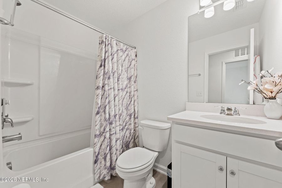 Furnished interior view inside a new home in , Jacksonville (Image 16). Furnished interior view inside a new home in , Jacksonville (Image 16).