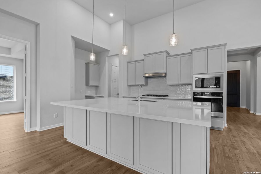 Furnished interior view inside a new home in Buffalo Crossing, Cibolo (Image 12).