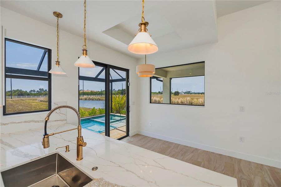 Furnished interior view inside a new home in , Placida (Image 10).