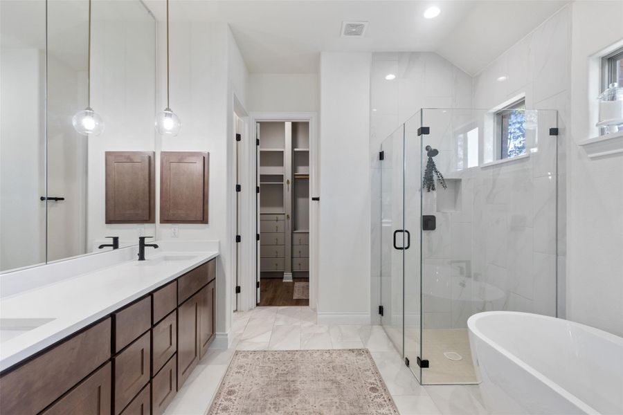 Furnished interior view inside a new home in , Bastrop (Image 18). Furnished interior view inside a new home in , Bastrop (Image 18).