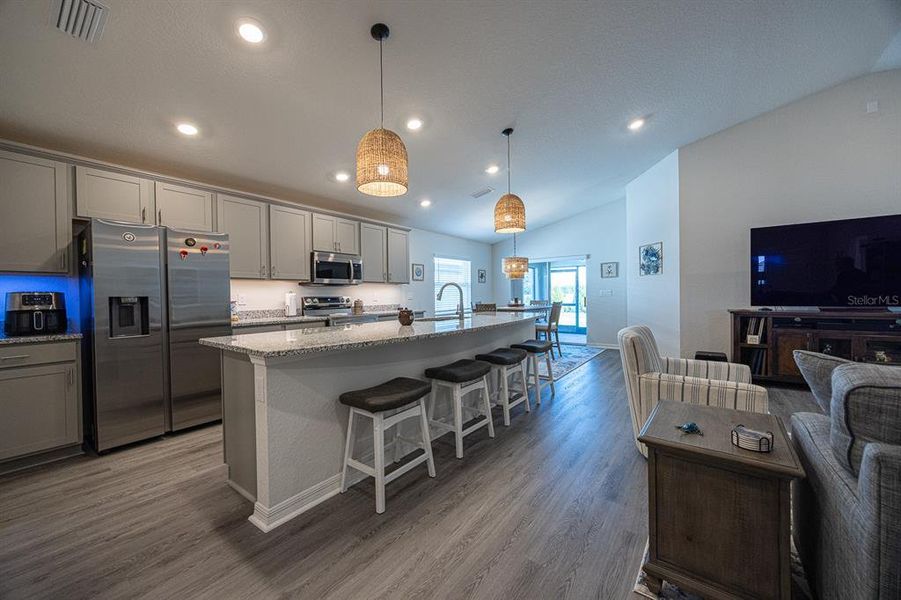Furnished interior view inside a new home in , Parrish (Image 4).