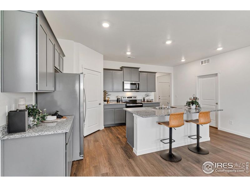 Furnished interior view inside a new home in Tailholt, Severance (Image 7).