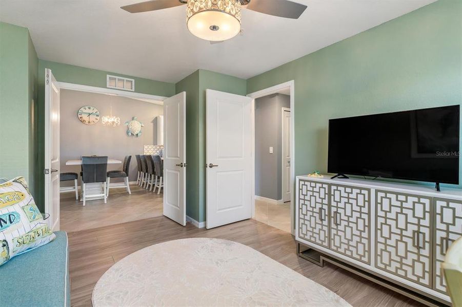 Furnished interior view inside a new home in , Venice (Image 26). Furnished interior view inside a new home in , Venice (Image 26).