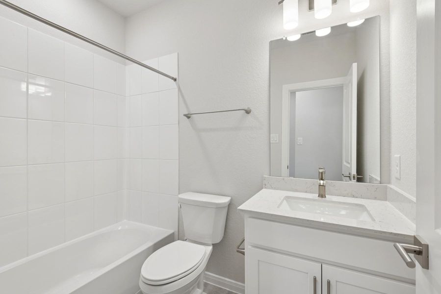 Furnished interior view inside a new home in Audubon 45' Homesites, Magnolia (Image 8).