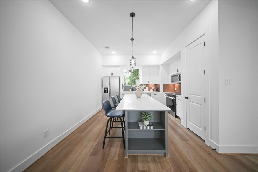 Furnished interior view inside a new home in , Houston (Image 14).
