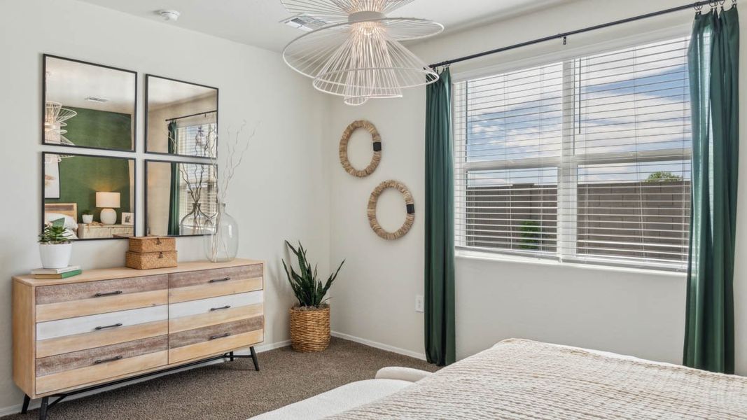 Furnished interior view inside a new home in Heartland Ranch, Coolidge (Image 25).