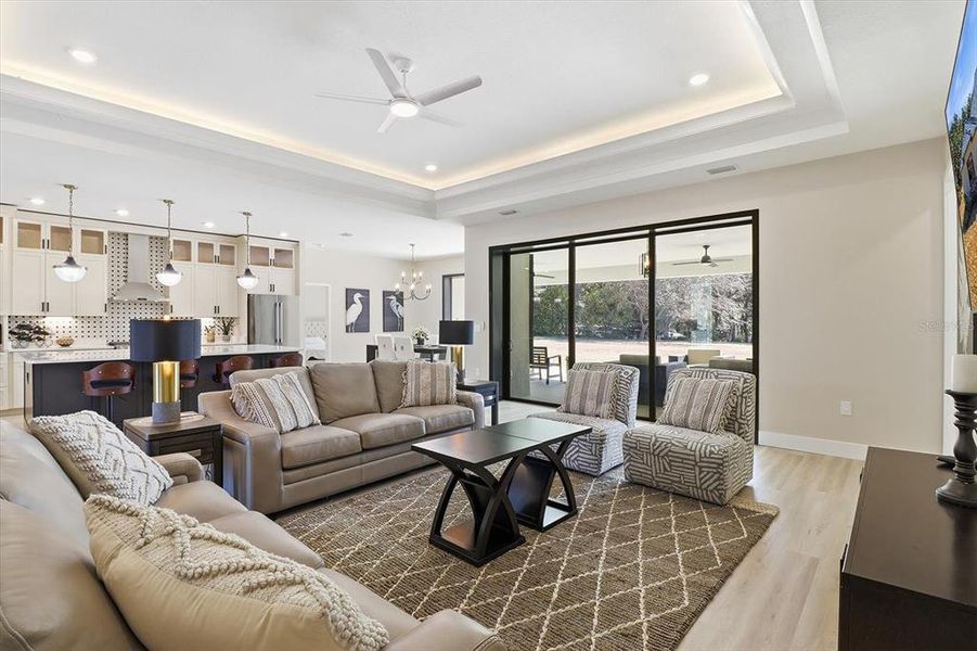 Furnished interior view inside a new home in , Lecanto (Image 18).