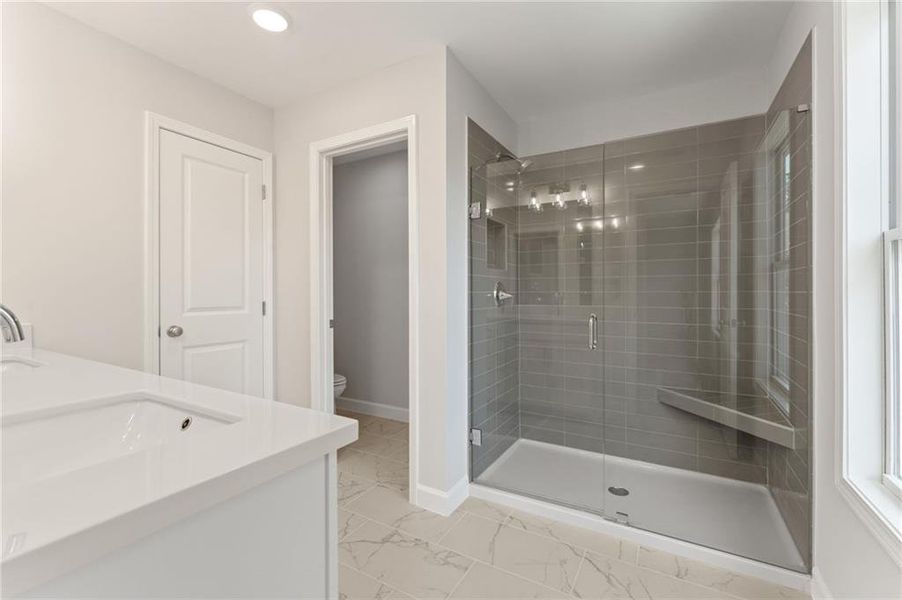 Furnished interior view inside a new home in Cherokee Township, Acworth (Image 7).