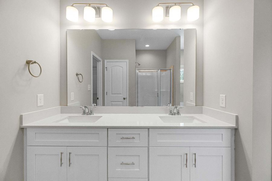 Representative furnished interior of a home built from the Rivermist by Caviness & Cates Communities in Maggie Way, Wendell (Image 271).
