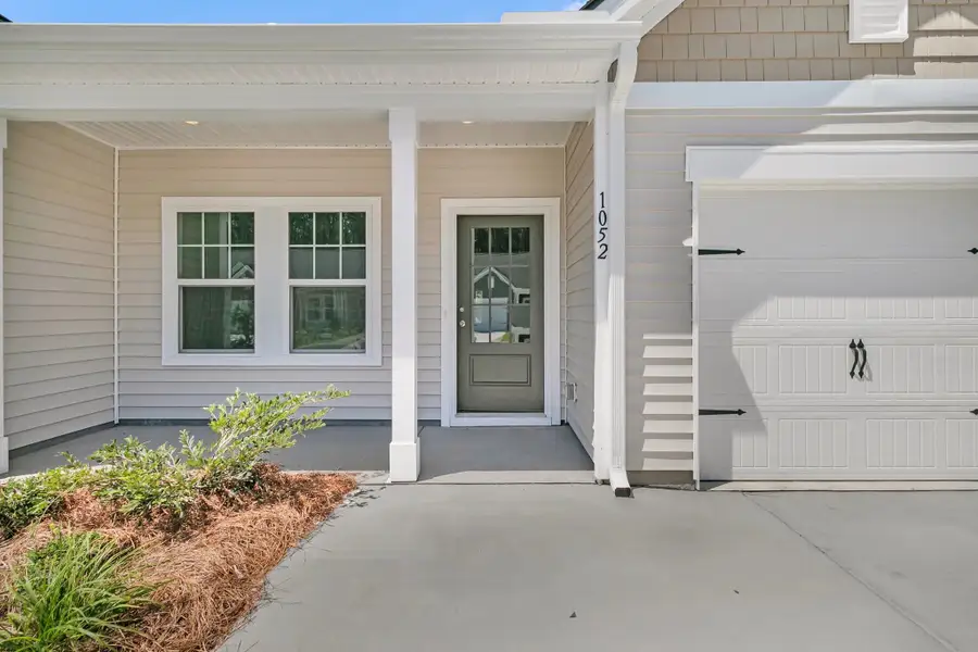 Exterior details and patio area of a home in Hammock Walk at Nexton, Summerville (Image 3).