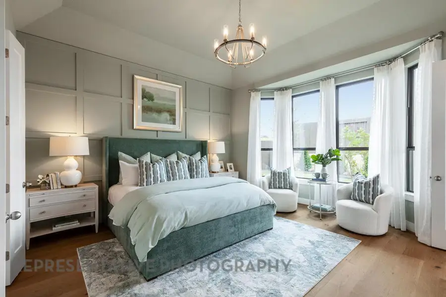 Furnished interior view inside a new home in Wolf Ranch: 46ft. lots, Georgetown (Image 9).