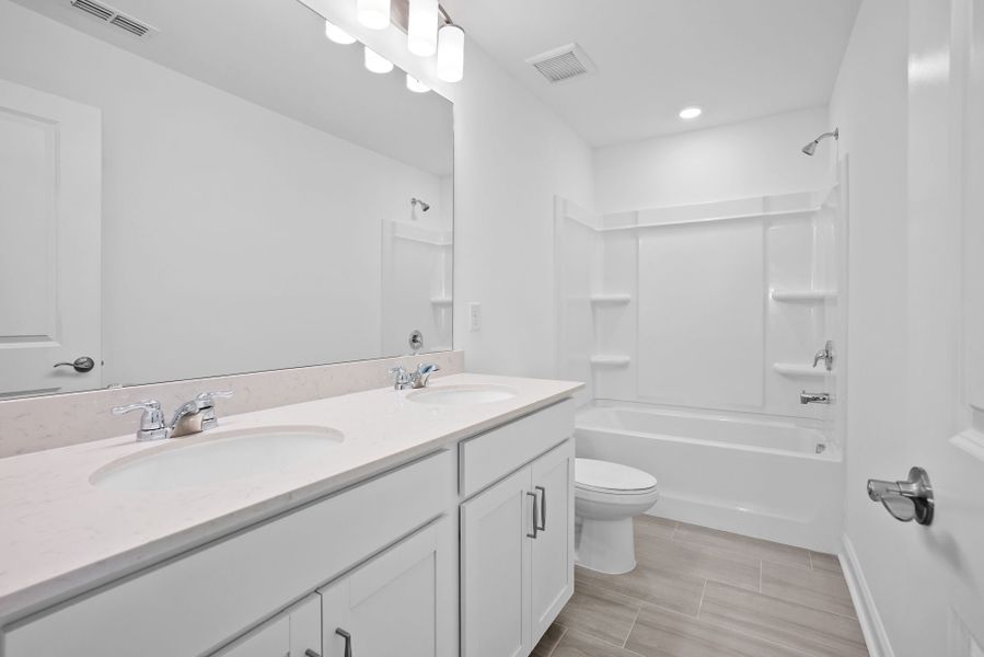 Furnished interior view inside a new home in Elmbrook, Indian Trail (Image 12).
