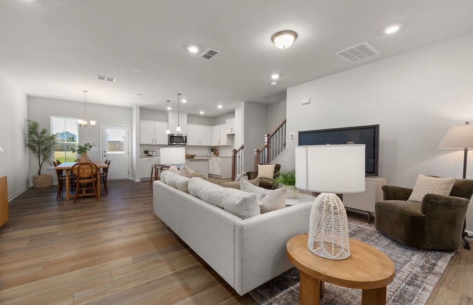 Furnished interior view inside a new home in Saunders Farm, Willow Spring (Image 17).
