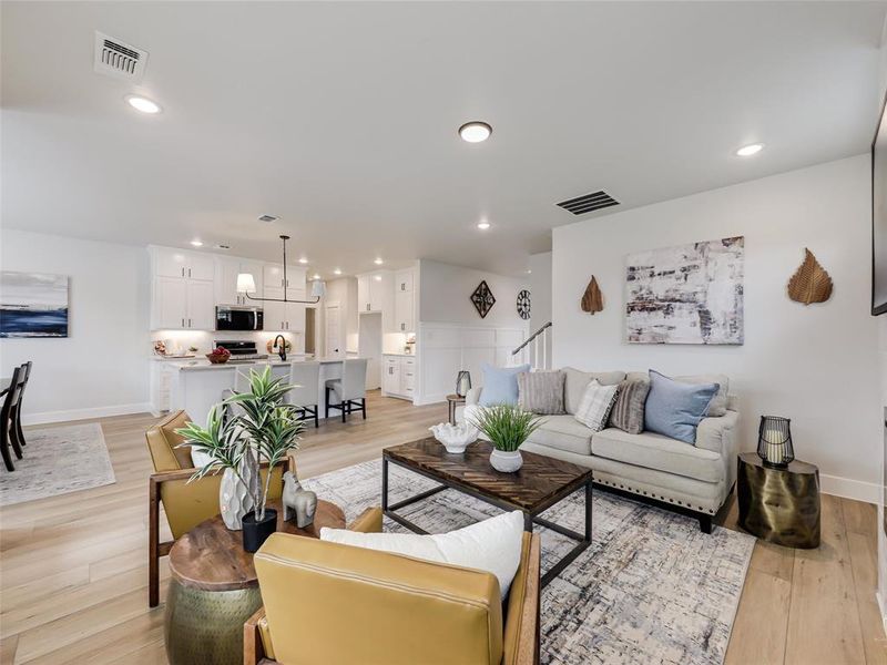 Furnished interior view inside a new home in , Sherman (Image 16).