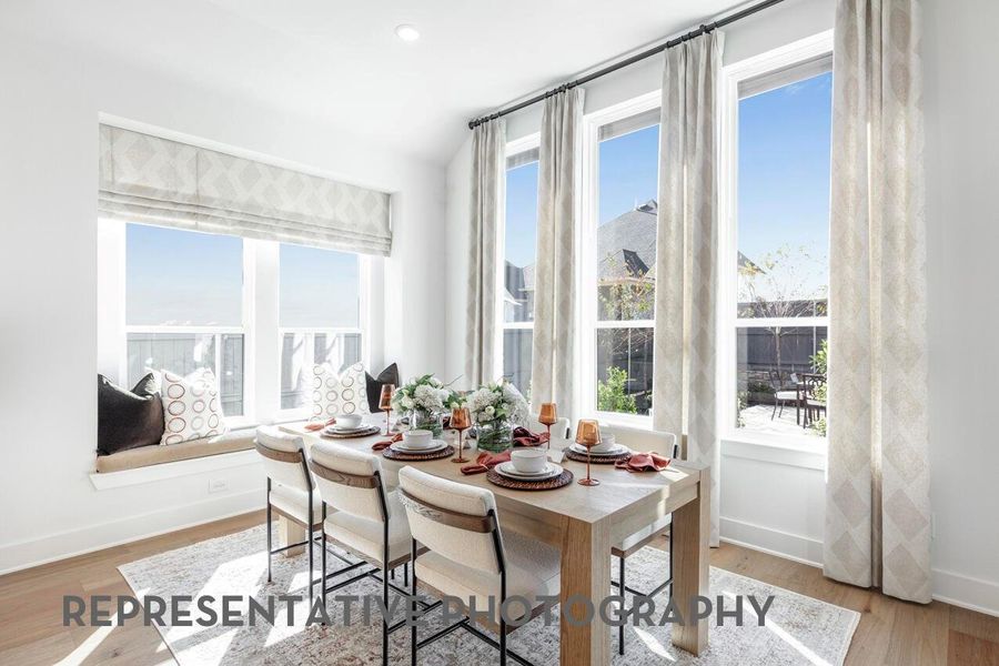 Furnished interior view inside a new home in Riceland, Mont Belvieu (Image 11).