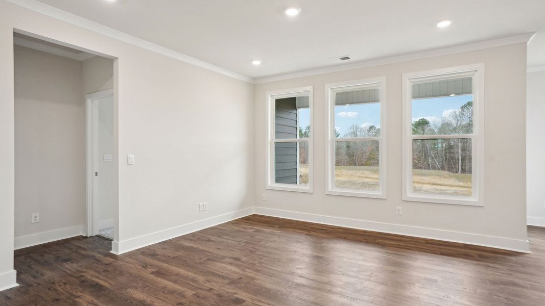 Spacious, unfurnished interior of a new home in Westport, York (Image 10).