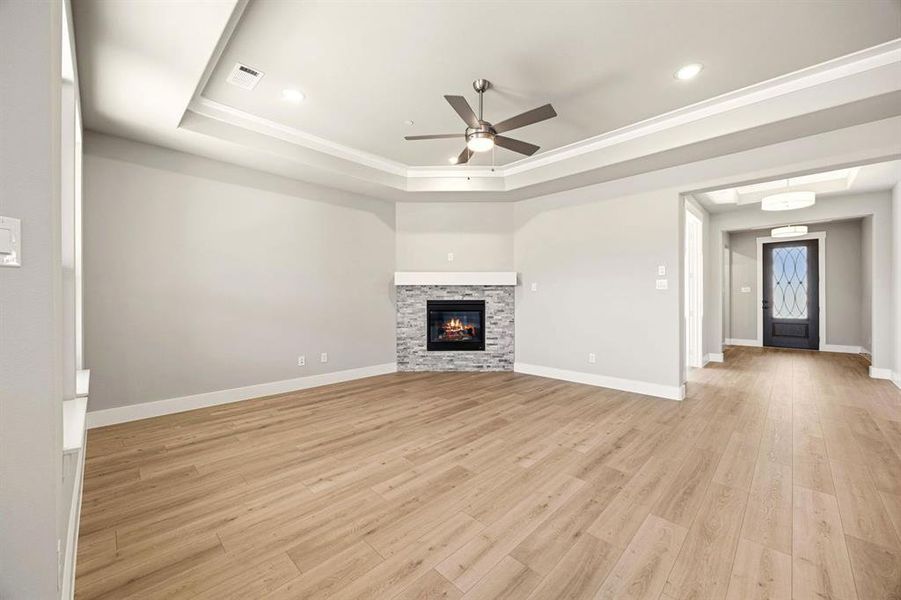 Spacious, unfurnished interior of a new home in Ladera Prosper, Prosper (Image 25).