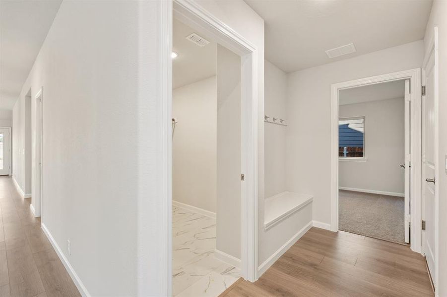 Spacious, unfurnished interior of a new home in Godley Ranch Elements, Godley (Image 21). Spacious, unfurnished interior of a new home in Godley Ranch Elements, Godley (Image 21).