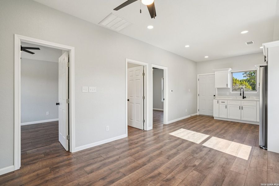 Spacious, unfurnished interior of a new home in , Bandera (Image 24). Spacious, unfurnished interior of a new home in , Bandera (Image 24).