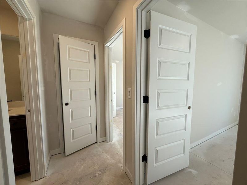 In-progress construction of a new home in The Towns at Auburn Station East, Auburn, GA (Image 21).