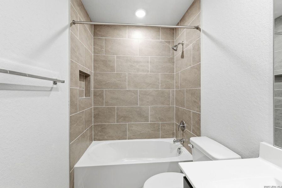Furnished interior view inside a new home in Talley Fields, San Antonio (Image 8).
