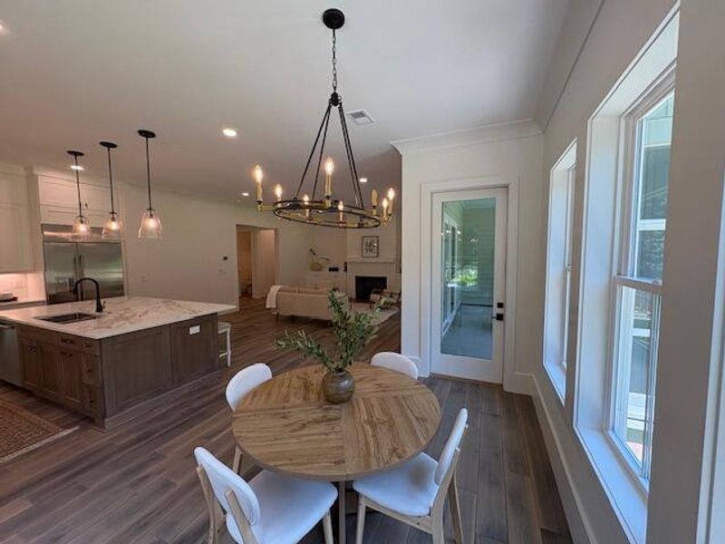Furnished interior view inside a new home in , Johns Island (Image 15).
