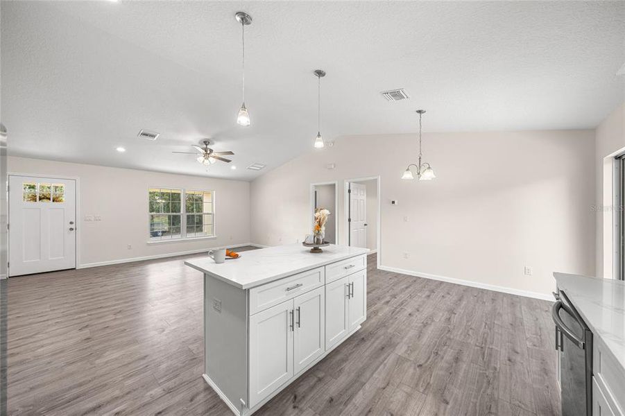 Furnished interior view inside a new home in , Citrus Springs (Image 6). Furnished interior view inside a new home in , Citrus Springs (Image 6).