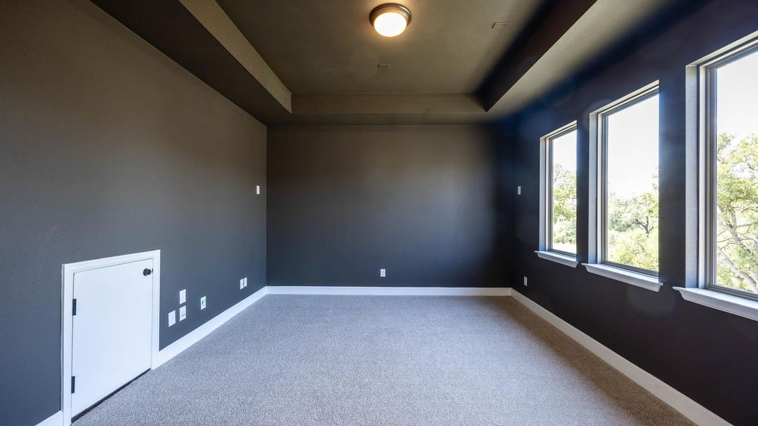 Spacious, unfurnished interior of a new home in Parmer Ranch, Georgetown (Image 8). Spacious, unfurnished interior of a new home in Parmer Ranch, Georgetown (Image 8).