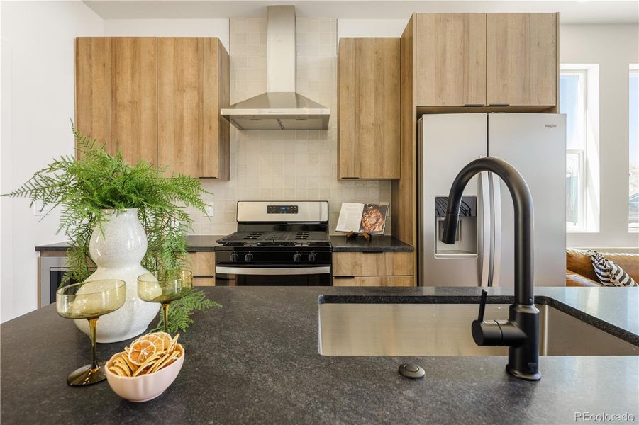 Close-up of interior finishes inside a home in , Denver (Image 13).