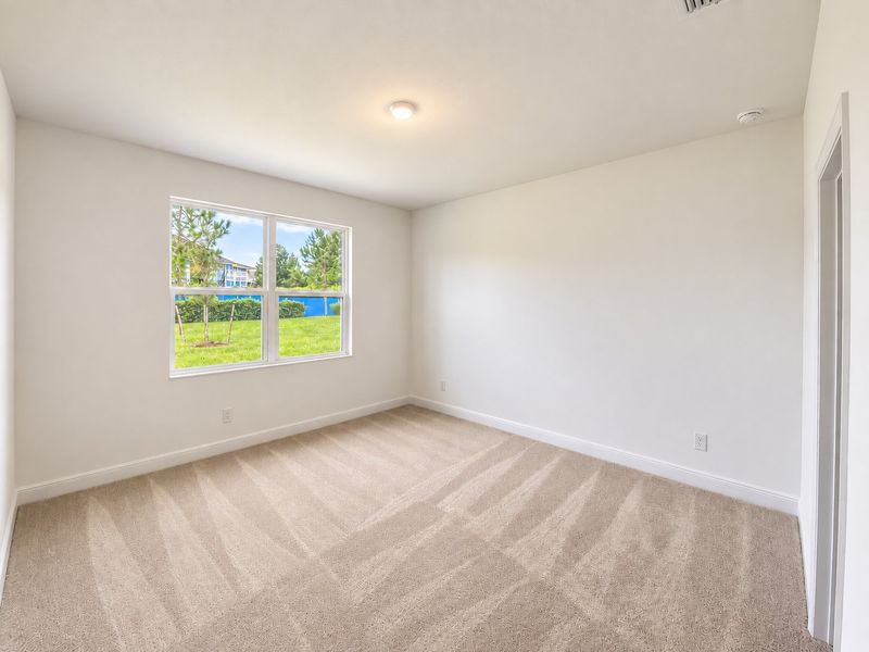 Spacious, unfurnished interior of a new home in Park View at the Hills, Minneola (Image 9). Spacious, unfurnished interior of a new home in Park View at the Hills, Minneola (Image 9).